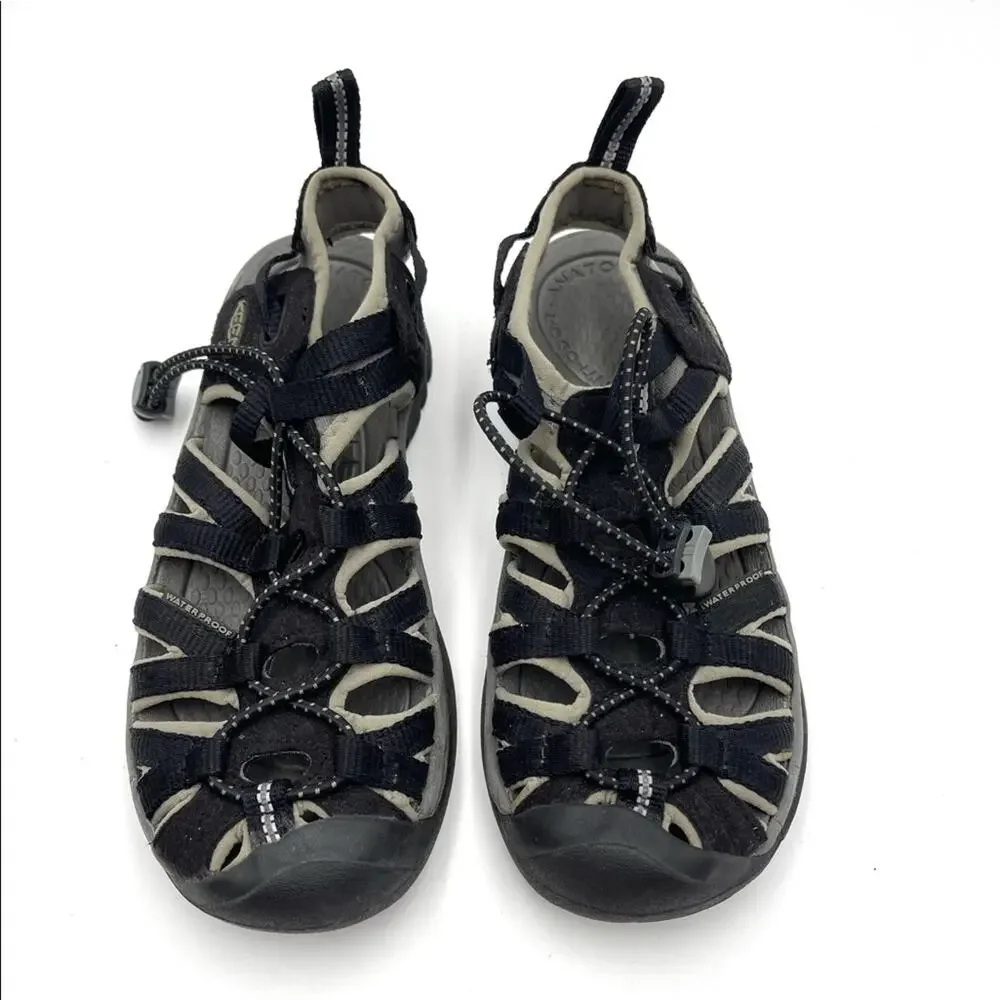 Keen kids size 5 kids True to EUC waterproof Velcro black